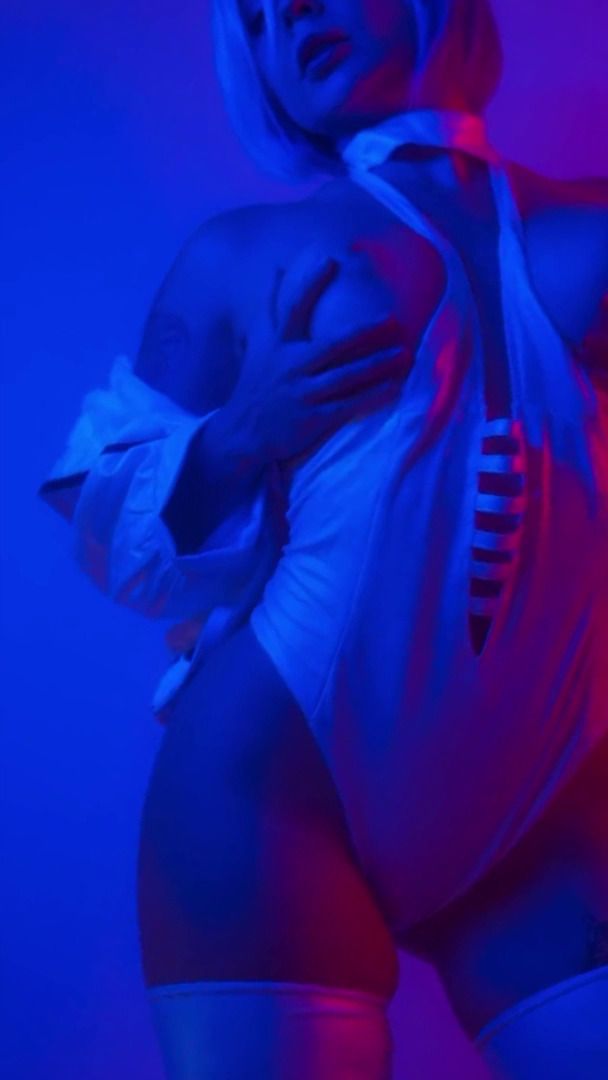 Pop Porn Day, boobs, dildo, finger, cosplay, blowjob, deep-throat, ass-finger, dyed-hair videos, her instagram, twitter, onlyfans, fansly, pornhub links
