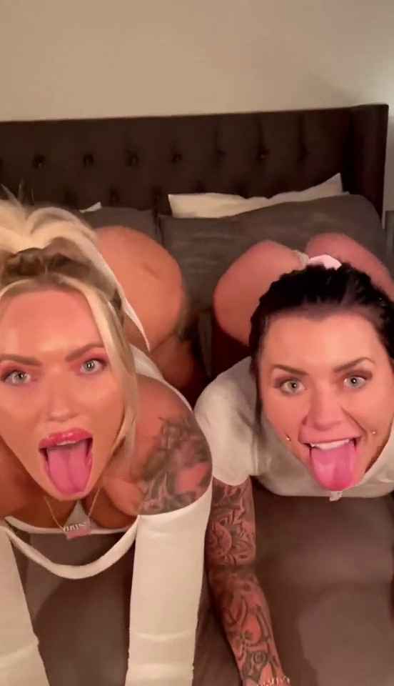 Pop Porn Day, boobs, threesome, blonde, brunette, piercing, blowjob, doggy, cum-mouth, cum-swallow videos, her facebook, instagram, twitter, reddit, onlyfans links