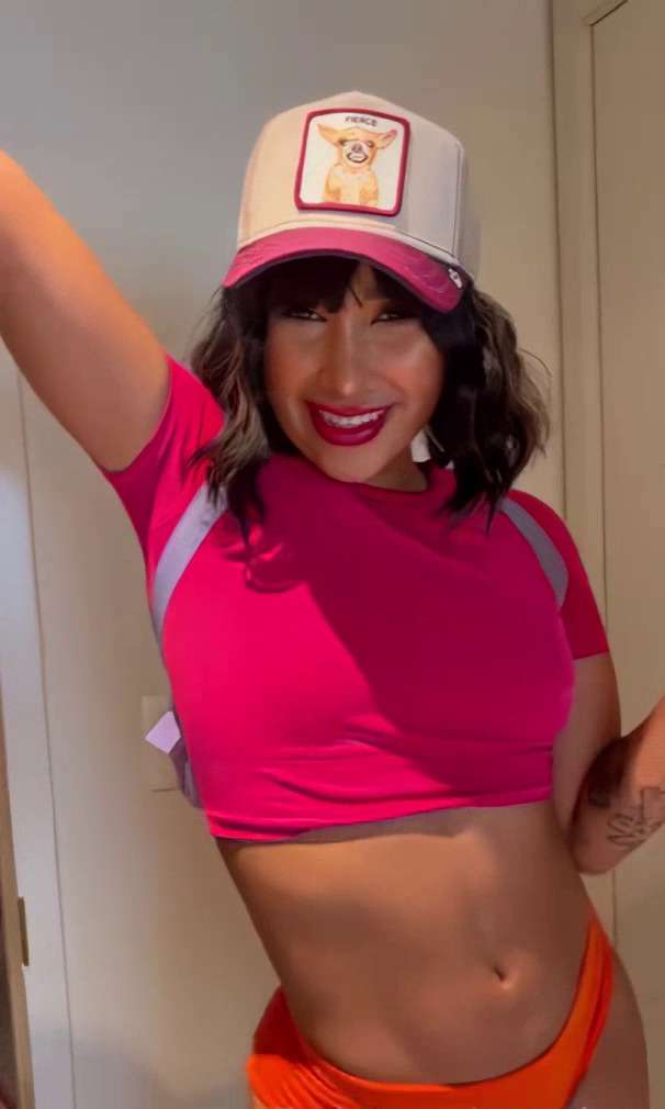 Pop Porn Day, boobs, cosplay, brunette, small-boobs, big-ass, thong, latina, finger, doggy, shaved videos, her twitter, snapchat, onlyfans, pornhub links