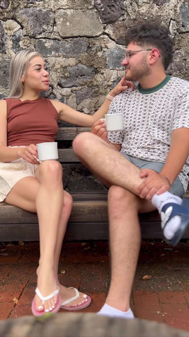 Pop Porn Day, boobs, blonde, kissing, public, legs-up, standing videos, her x, onlyfans, pornhub links